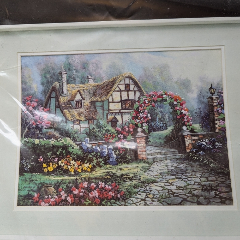Dimensions Wiltshire Garden Cottage Core Crewel Stitch Kit 1992